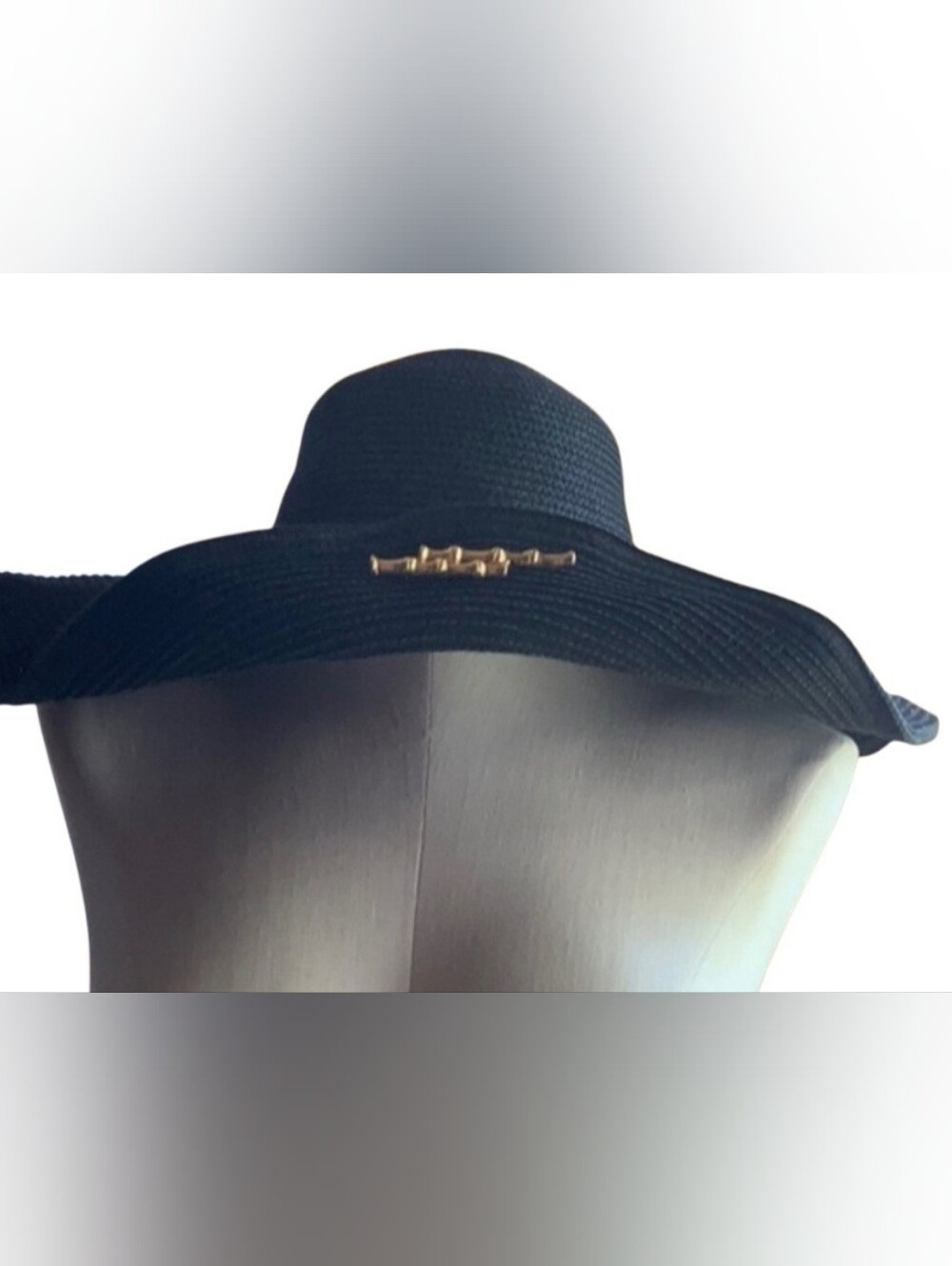Glamorous Black Magid Hat